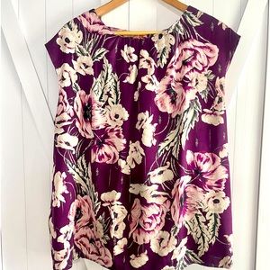 Ann Taylor floral blouse top
